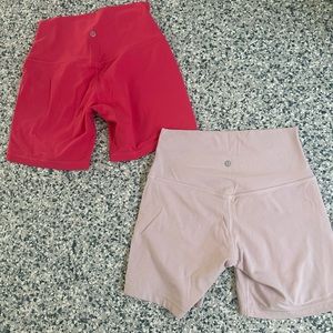Lululemon align shorts 6" - sonic pink